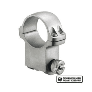 Ruger 6khm X-high Scope Ring W/hawkeye Matte Ss 1