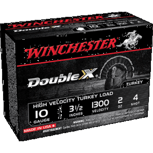 Winchester Double-X 10 Gauge 3.50 2oz 4 Shot (Box) / Rebate Eligible
