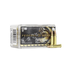 Federal Premium 17 HMR 17 Gr Speer TNT JHP (Box)
