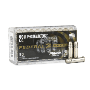 Federal Premium 22 LR 29 Gr Flat Nose (Box)