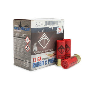 ATI Rabbit & Pheasant 12 Gauge 1 Oz 8 Shot (Box)
