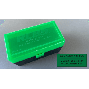 RCBS Impact Resistant Ammo Box 243 Win/6.5 Creedmoor/308 Winchester