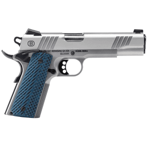 Bersa B1911 45 ACP 5 8+1 (Matte Stainless Blue VZ Grip)