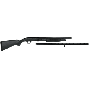 Maverick 88 Combo Pump 12 Gauge 18.5 3 5+1 w/Extra 28 Barrel (Black/Blued)
