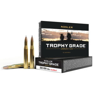 Nosler Trophy Grade 300 H&H Mag 180 Gr Nosler AccuBond (Box)