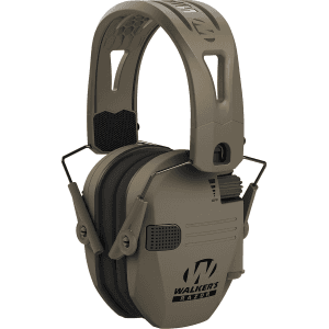 Walkers Razor TactiGrip Flat Dark Earth Hearing Protection