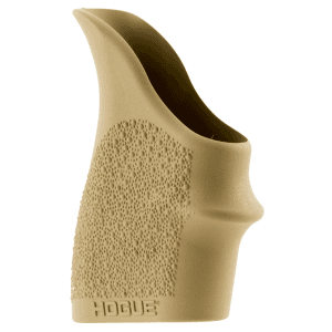 Hogue 18403 HandAll Beavertail Grip Sleeve Textured Flat Dark Earth Rubber For Glock 26 SW MP Shield Ruger LC9