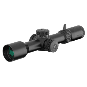 Swampfox Optics 5-25x56mm Ffp Illum Sharpshooter Grid Mil  Black
