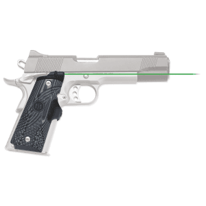 Crimson Trace LG-904G Lasergrips Green Laser 1911 Full Size