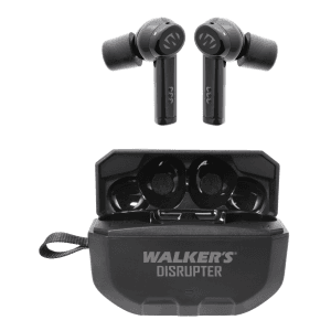 Walkers Disrupter Ear Buds Black 24dB Noise Reduction