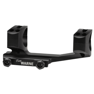Warne XSKEL30TW XSKEL Scope MountRing Combo Black Anodized 30mm