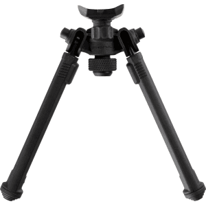 Magpul Aluminum Bipod with Rubber Feet and Sling Stud Mount