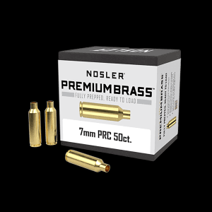 Nosler Premium Brass 7mm PRC 50ct HazAir Safe