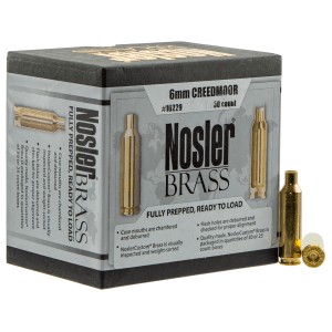Nosler Brass  Nos 10229 Custom Brass 6mm Creedmoor            50