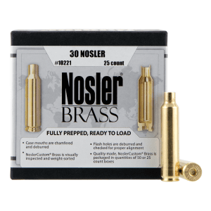 Nosler Brass  Nos 10221 Custom Brass 30 Nosler    25