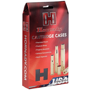 Hornady 6mm Remington Unprimed Rifle Brass Cases 50ct
