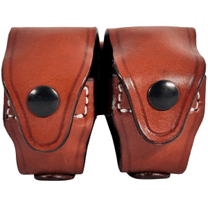 1791 Gunleather Brown Steerhide Revolver Speed Loader Carrier