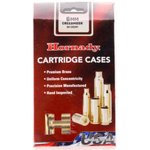 Hornady 6mm Creedmoor Rifle Brass Cases 50/Box