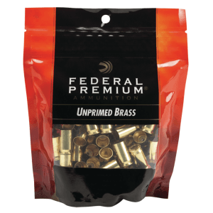 Federal Premium Gold Medal 40 S&W Unprimed Brass 100ct