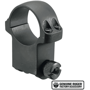 Ruger 6bhm 1'' X-high 1.187 Ht Matte Blue