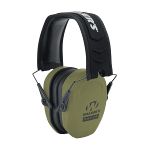 Walker's Razor Slim Passive Muff 27 dB NRR - OD Green