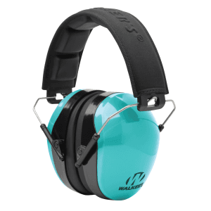 Walkers Game Ear Advanced Passive Folding Ear Muffs (Teal)