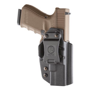 1791 Gunleather Tactical Kydex Black Kydex Right Hand For Glock Pistol IWB Holster TACIWBFor GlockBLKR 21