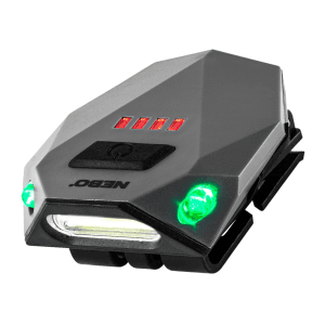NEBO Einstein Black 100 Lumens Rechargeable Cap Light