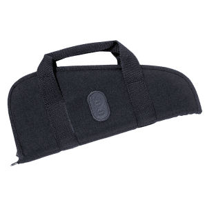 Bob Allen Black Canvas Pistol Rug with Foam Padding and Wraparound Handle - 18 L 7784