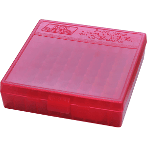 Mtm Case-gard  Mtm P-100-45-29  100rd Pstl Box 45a-10m Red