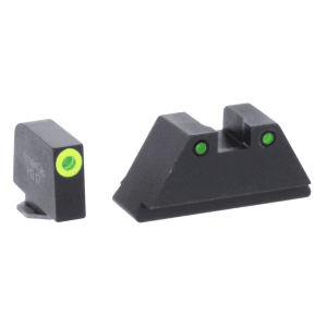 AmeriGlo Optic Compatible Sight Set - For Glock
