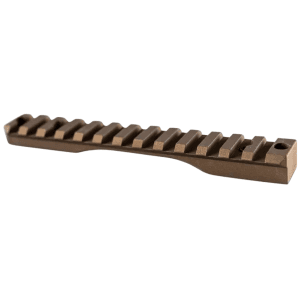 Christensen Arms 8100001206 One Piece Scope BaseSTD Rem 700 Action  Burnt Bronze Cerakote