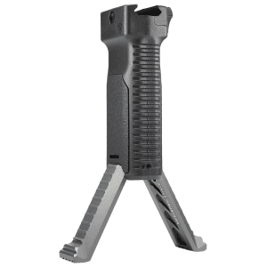 Strike Bipod Grip Gray Polymer Aluminum Legs Picatinny Grey