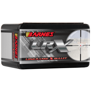 Barnes 7mm 168gr LRX Boat Tail Long Range Hunting Projectiles