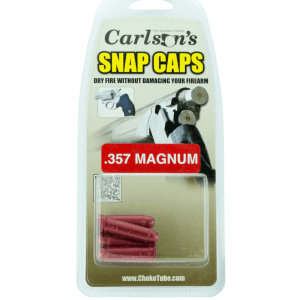 Carlsons Snap Cap 357 Magnum 6 Pack Aluminum (Box)