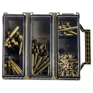 Berrys Tri-Can Triple Ammo Can Tan Plastic with Handle