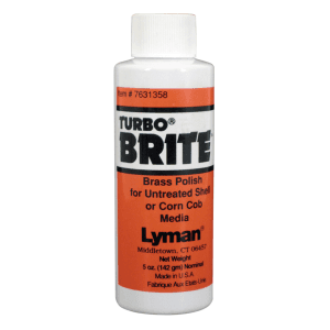 Lyman Turbo Brite Brass Polish 4oz Multi-Caliber Cleaner