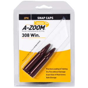 AZoom Rifle Snap Cap 308 Win Aluminum (Box)