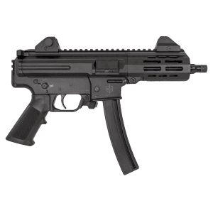 MAC IX 9mm Luger 6.5 Threaded Barrel Black Polymer