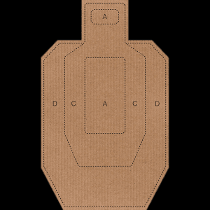 Action Target Cardboard Hanging Targets (100 Pack)