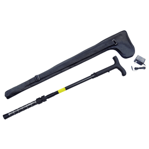 Zap Stun Cane Flashlight 1 Million Volts Black