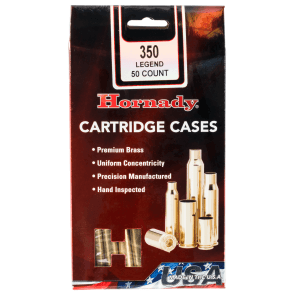 Hornady 350 Legend Unprimed Brass Cases 50/Box