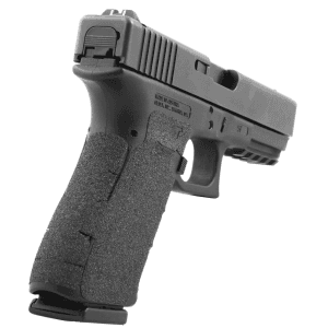 Talon Grips 380G Adhesive Grip Compatible For Glock 1719x2224313435374547 Gen5 wMedium Backstrap Black Textured Granulate
