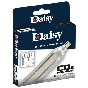Daisy CO2 Cylinders 7580 5-Pack