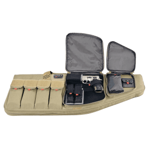 G*Outdoors Tactical AR Visual ID Rifle Case Tan