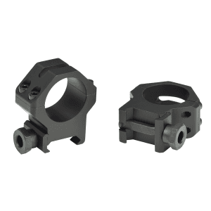 Weaver Tactical Ring Set High 1 Matte Black Aluminum