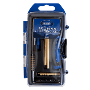 DAC GunMaster  9mm 38 Cal Pistol Cleaning Kit Black Blue