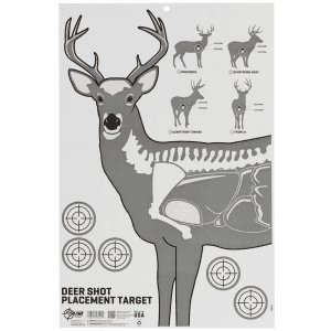 Allen Deer Vitals Corrugated Target Hanging Paper 23x35