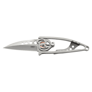 CRKT Snap Lock Knife Stainless Steel Drop Point Blade with Clip