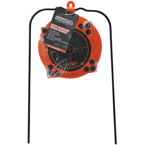 Champion Targets 40867 Gong Champion Centerfire Hanging Metal Target BlackOrange